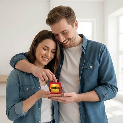 Kişiye Özel Fotoğraflı Işıklı Kutu