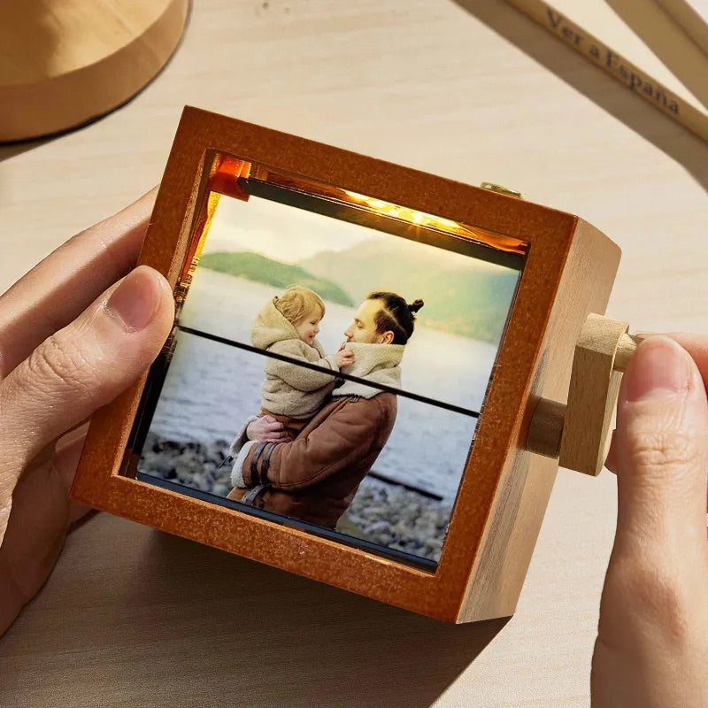 Kişiye Özel Fotoğraflı Işıklı Kutu